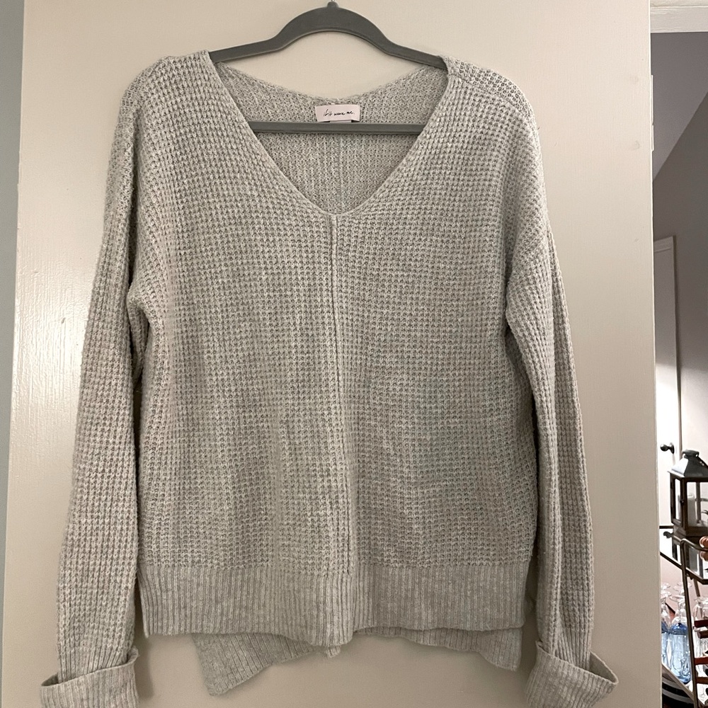 Cream oversized sweater